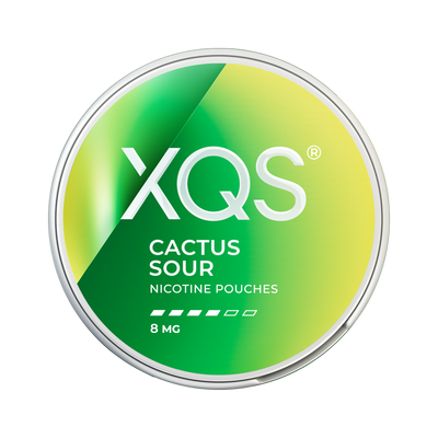 XQS Cactus Sour 8mg, Dose, Vorderansicht