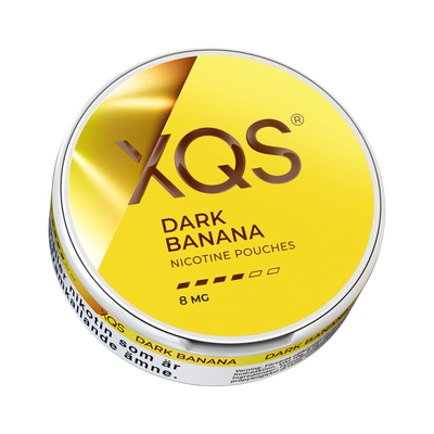 XQS Dark Banana 8mg, Dose, Ansicht von unten