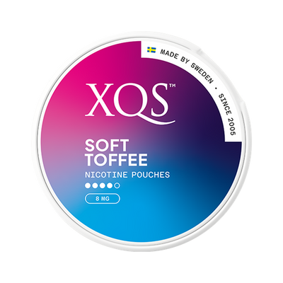 XQS Soft Toffee Slim Strong | Bäst före: 01/07/2026, Dose, Vorderansicht