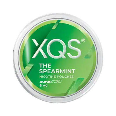 XQS The Spearmint 6 mg, envase, vista frontal