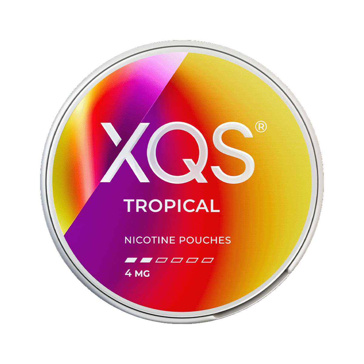 XQS Tropical Light can, front