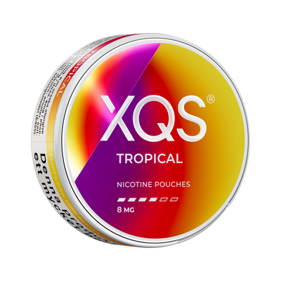 XQS Tropical 8mg, Dose, rechte Seitenansicht