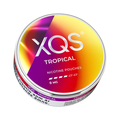 XQS Tropical 8mg, Dose, Ansicht von unten
