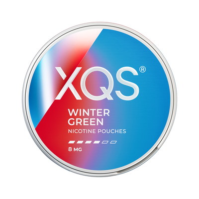 XQS Wintergreen 8mg, Dose, Vorderansicht