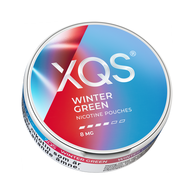 XQS Wintergreen 8mg, Dose, Ansicht von unten