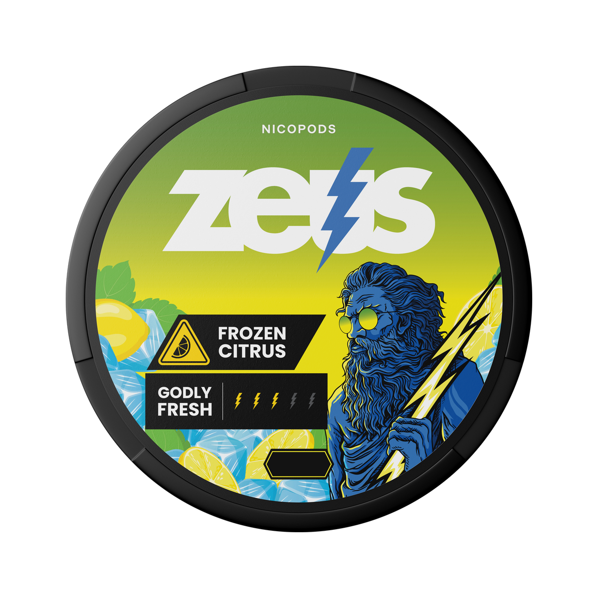 ZEUS Frozen Citrus 4 mg can, front