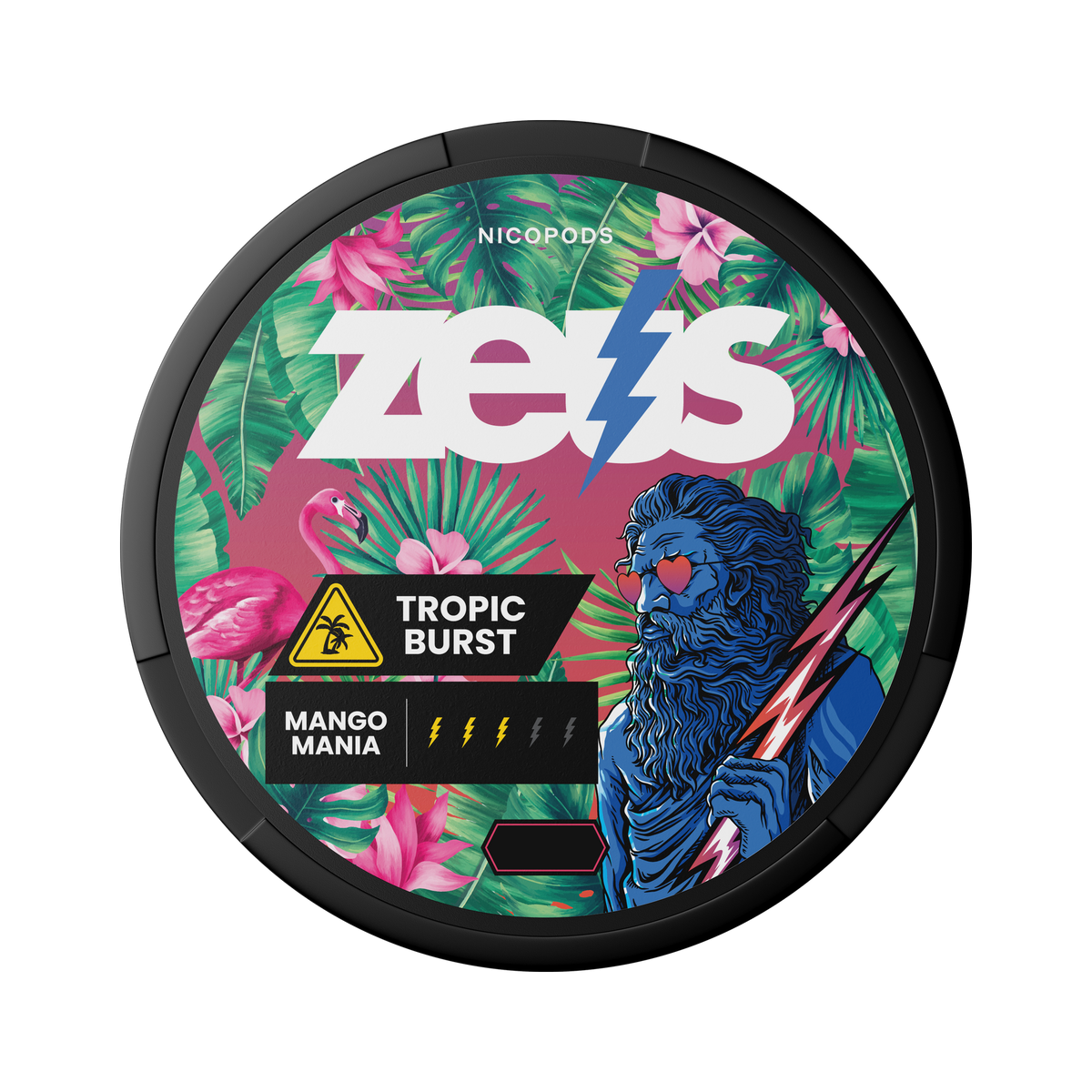 ZEUS Tropic Burst 4 mg can, front