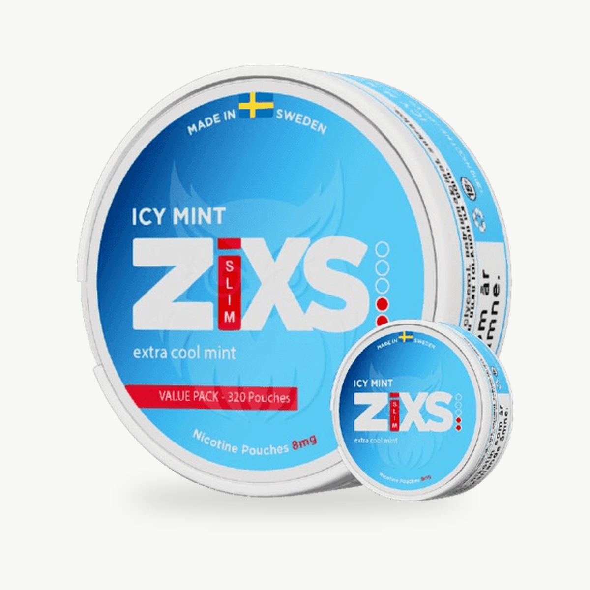 Z!XS Icy Mint Jumbo Can