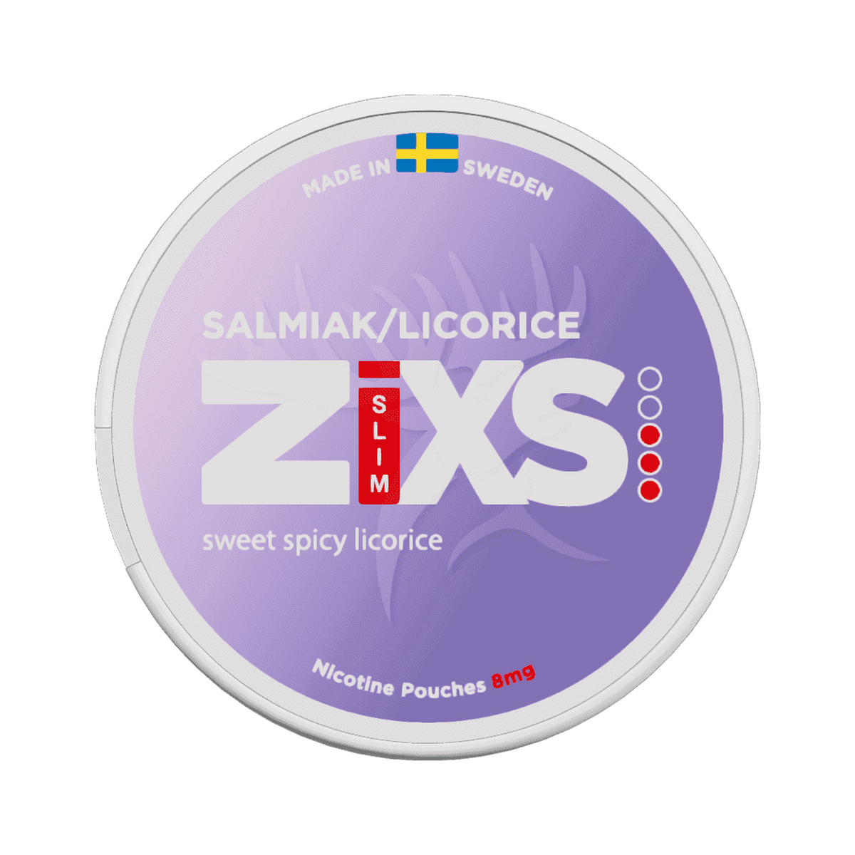 Zixs Salmiak Slim can, front