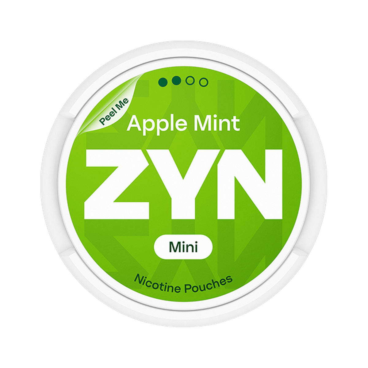 ZYN Apple Mint Mini 3mg (S2) can, front