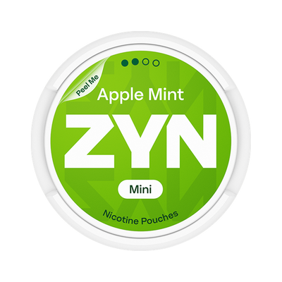 ZYN Apple Mint Mini 3mg (S2), Dose, Vorderansicht