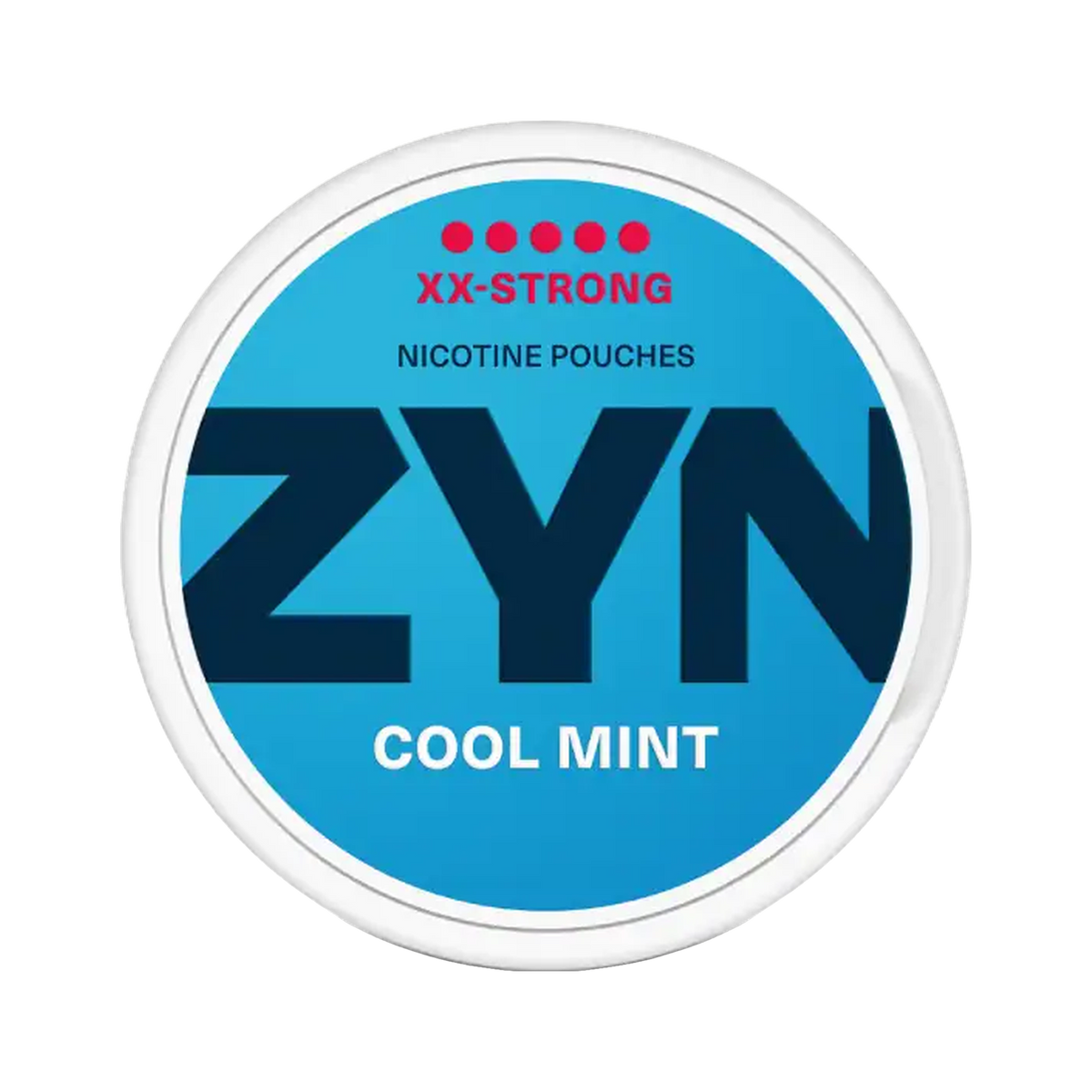 ZYN Cool Mint Slim 14mg (S4) can, front