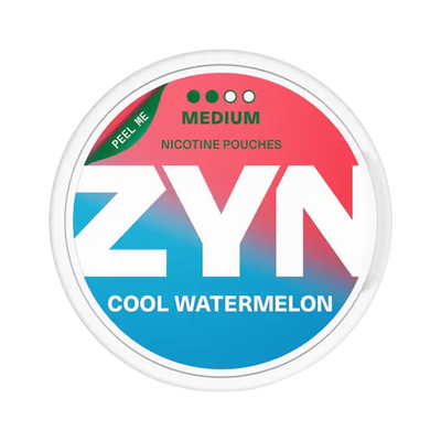 ZYN Cool Watermelon Slim 6mg (S2), Dose, Vorderansicht