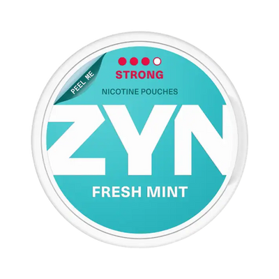 ZYN Fresh Mint Slim 11mg (S3), envase, vista frontal